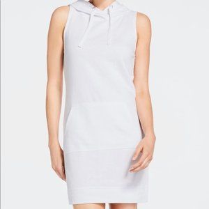Fabletics White Sleeveless Hoodie Dress